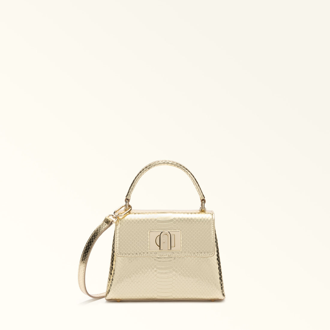 Furla 1927 Mini Top Handle Bag In Leather