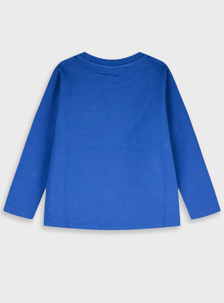 Cotton Boy Blouse - Royal Blue