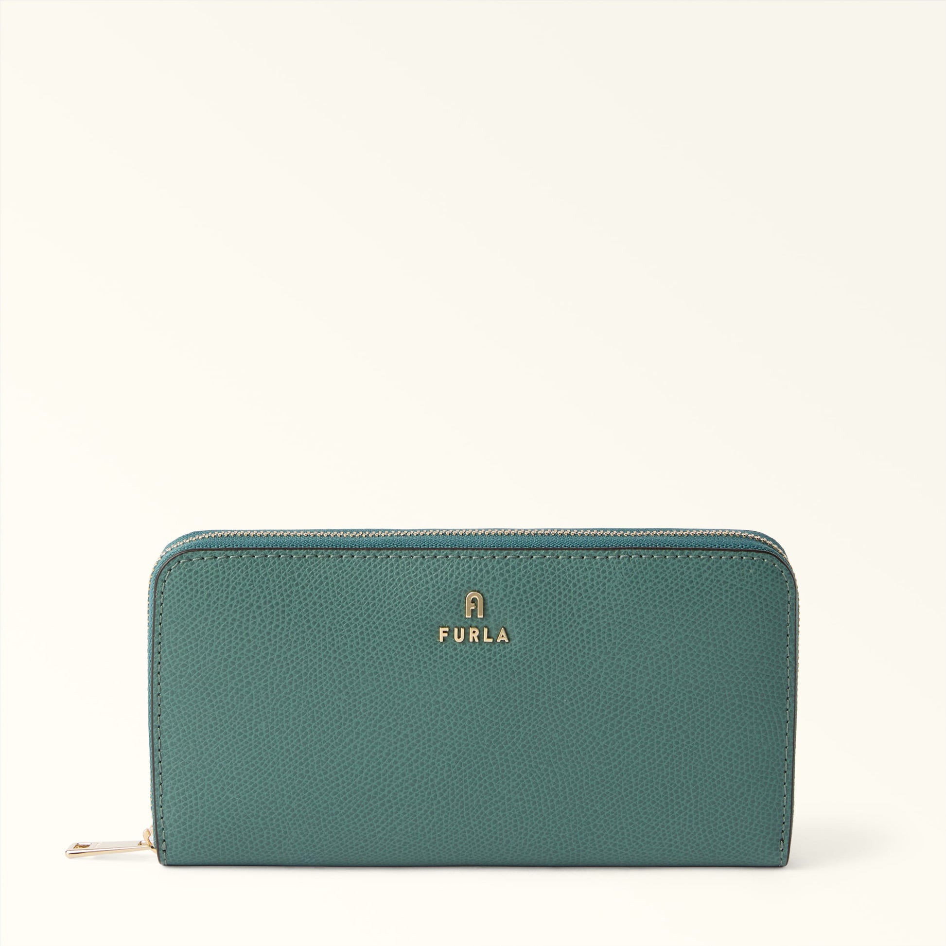 Furla Camelia Xl Zip Around in Green - Wallets 