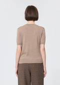 Pica  café au lait sweater for women