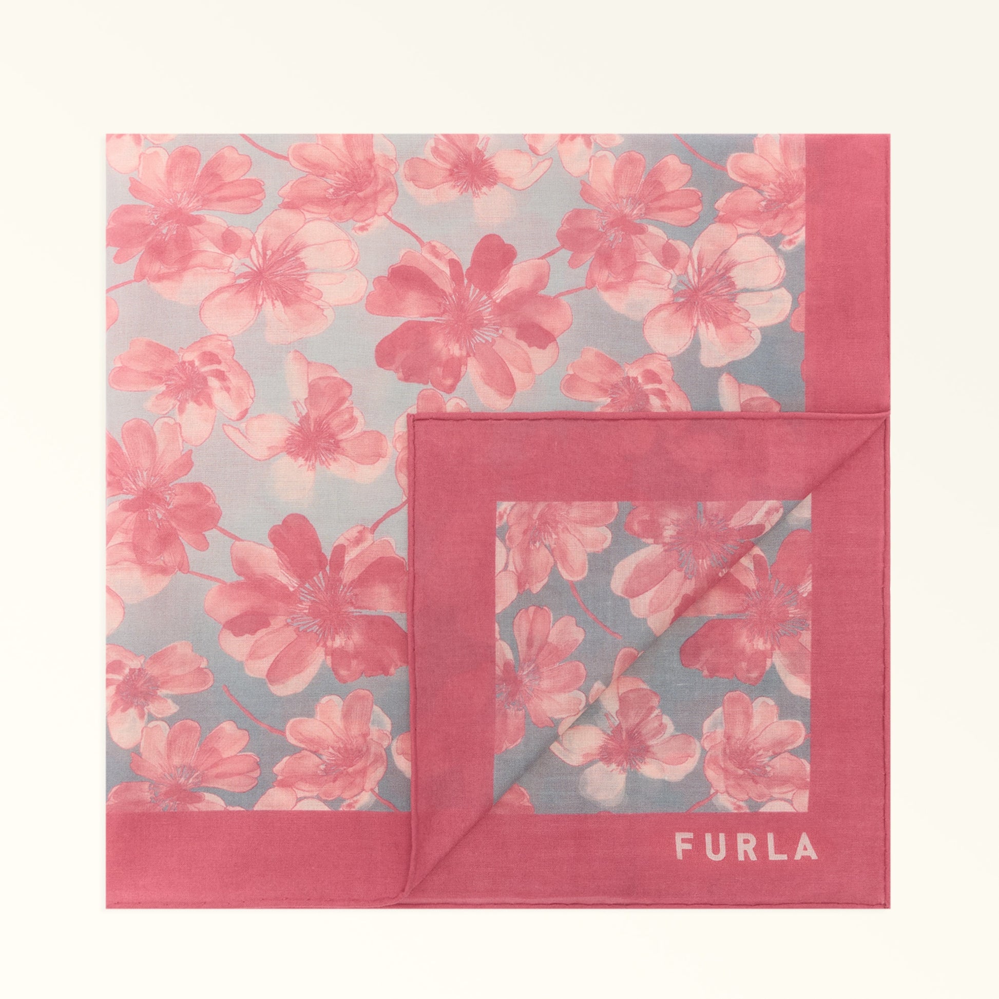 Furla Lea Bandana 60X60 in Pink - Scarves 