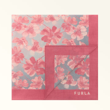 Furla Lea Bandana 60X60 in Pink - Scarves 