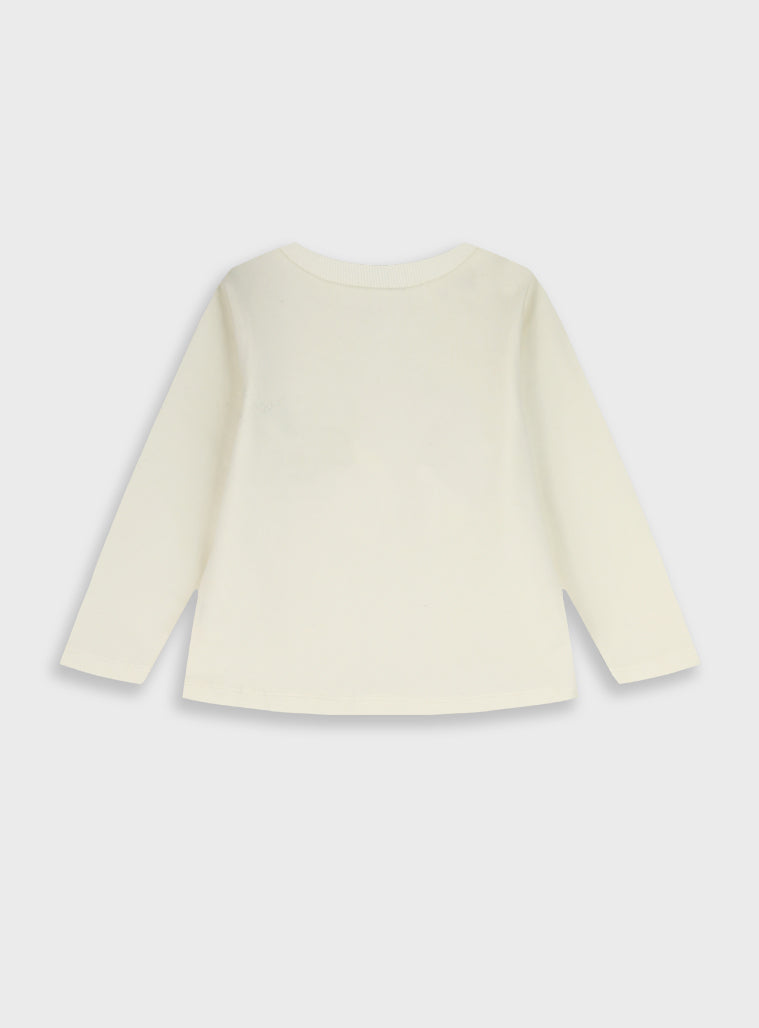 Cotton Girl Blouse - Ecru