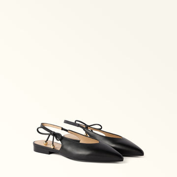 Furla Poppy Slingback T.15 in Black - Shoes 