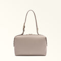 Furla Double S Boston  Bag In Leather