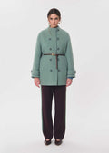 Maurice coat in green by Tara Jarmon