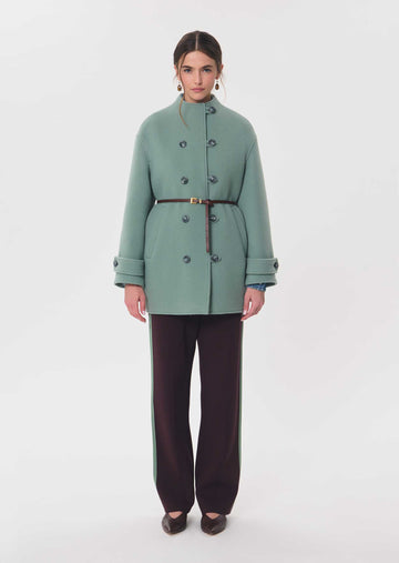 Maurice coat in green by Tara Jarmon