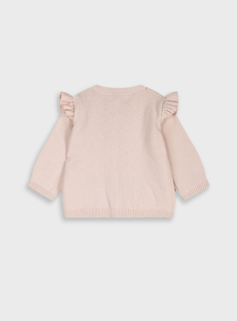  Pink Infant'S Cardigan For Girl