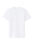 Optical White Short Sleeves Tshirt - Celio Lebanon