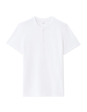 Optical White Short Sleeves Tshirt - Celio Lebanon