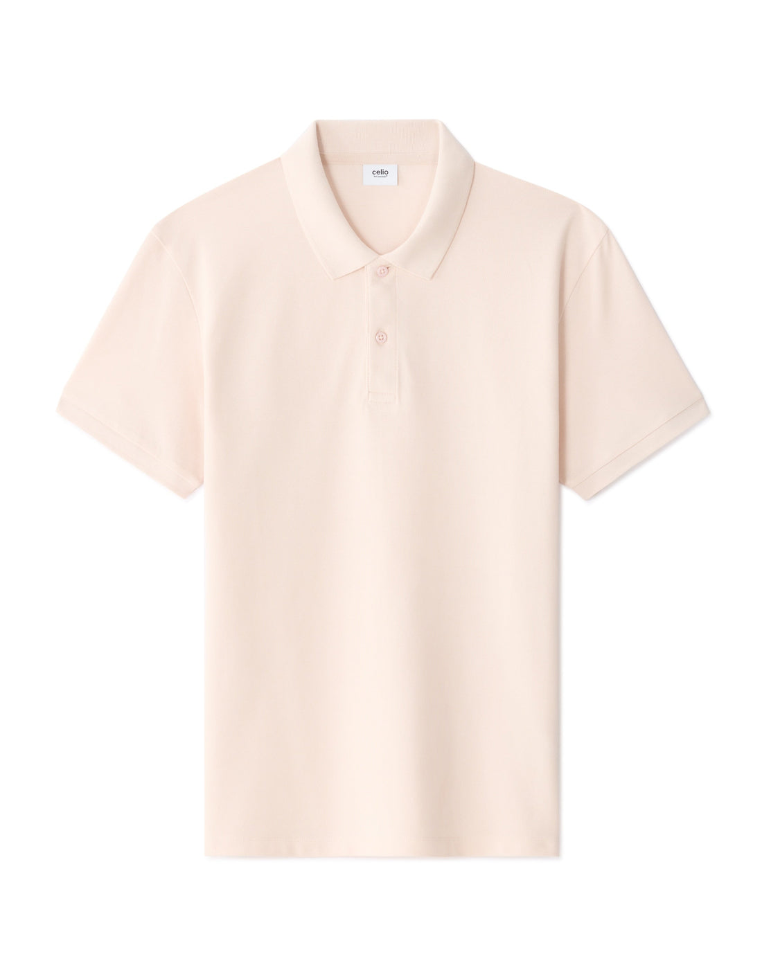 Regular Fit 100% Cotton pique Polo Shirt Celio