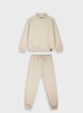 Children's White Tracksuit(Blouse,Trousers) For Girl