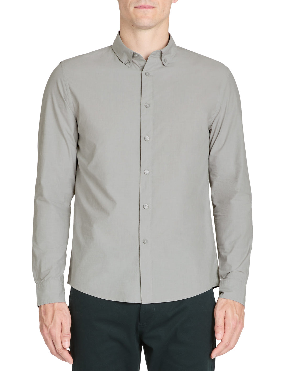 JAFILE GREY LS SHIRT - Celio lebanon