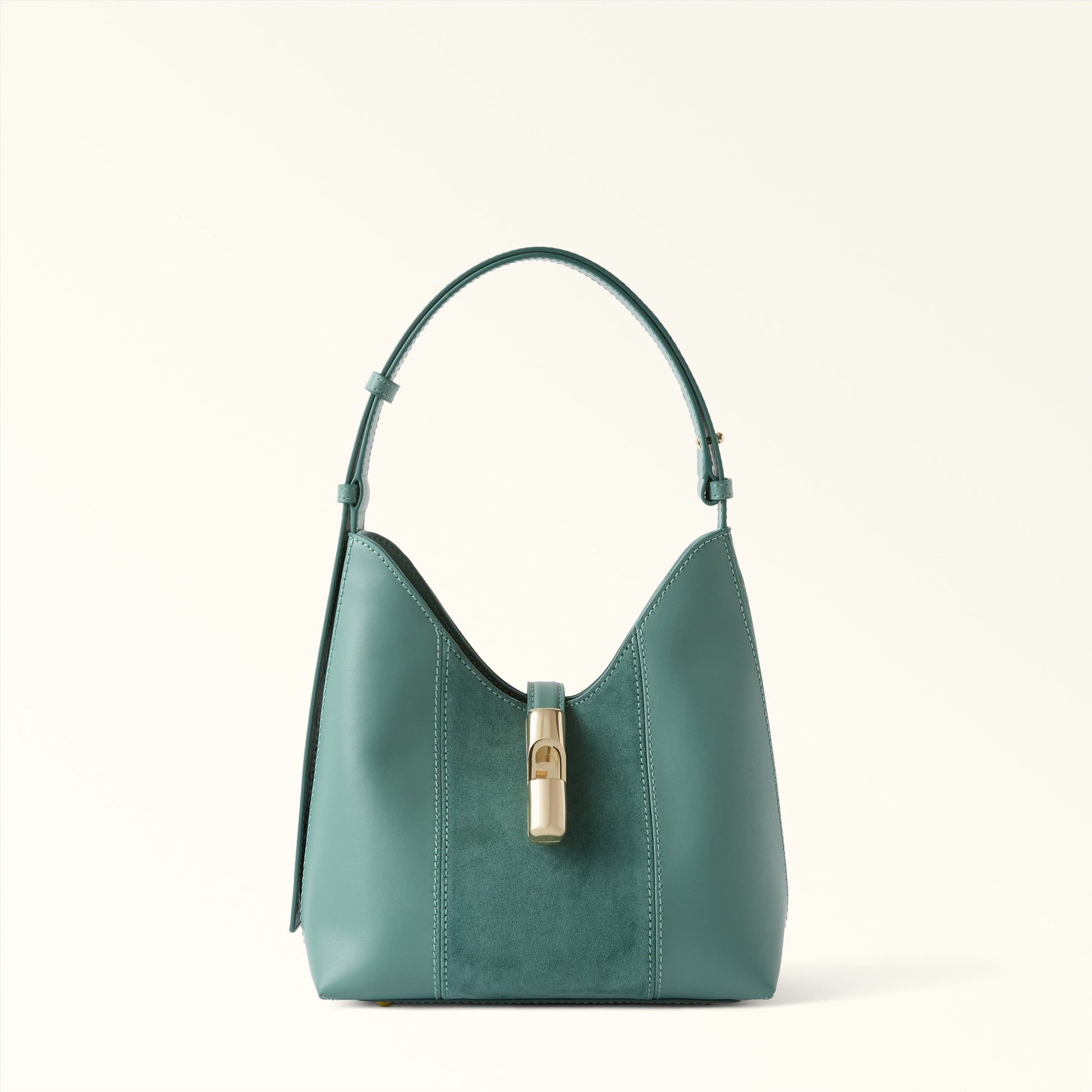 Furla Goccia S Hobo in Green - Bags 