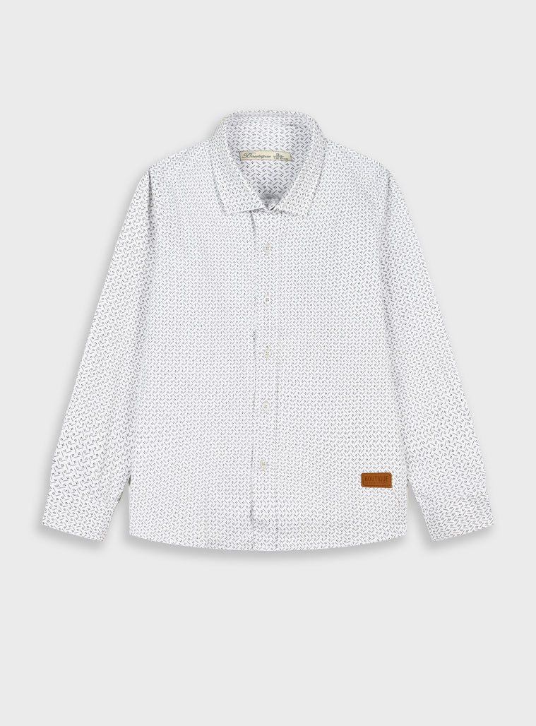 Boy Shirt - Ecru