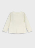Cotton Girl Blouse - Cream