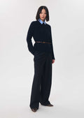 Pilou sweater in navy by Tara Jarmon