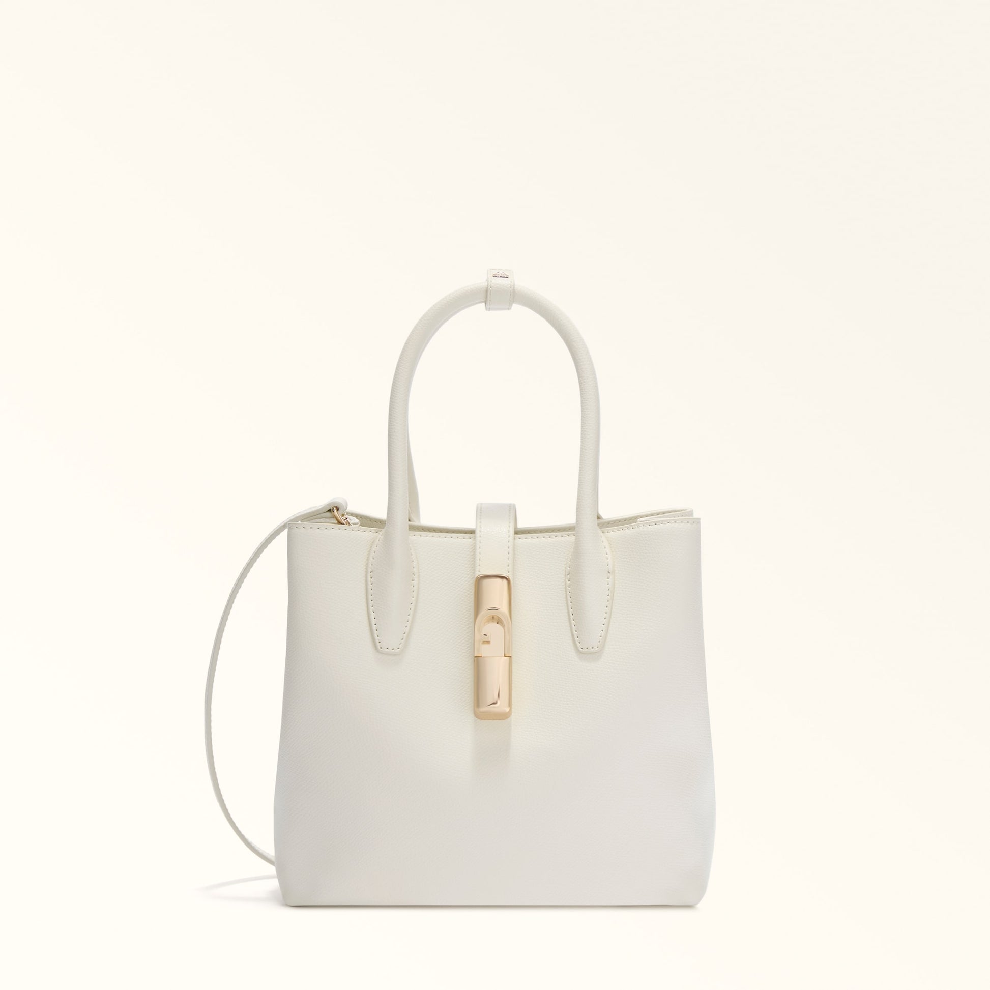 Furla Goccia S Tote Base 22 in White - Bags 