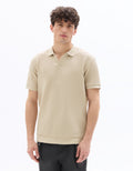 Regular Fit Waffle Knit Polo Celio