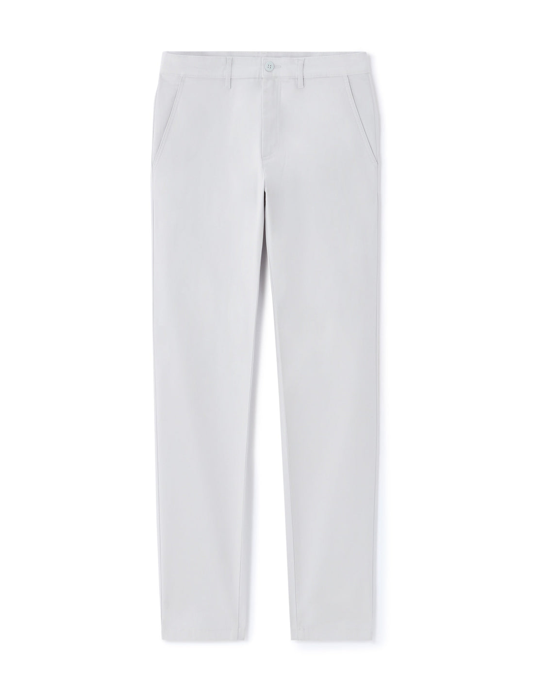 Slim Fit Stretch Cotton Chino Pants, Standard Length Celio