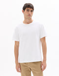 Celio Boxy Crew Neck 100% Heavyweight Cotton T-Shirt - White