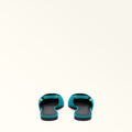 Furla Sfera  Slingback Ballerina T.10 in Blue - Shoes 