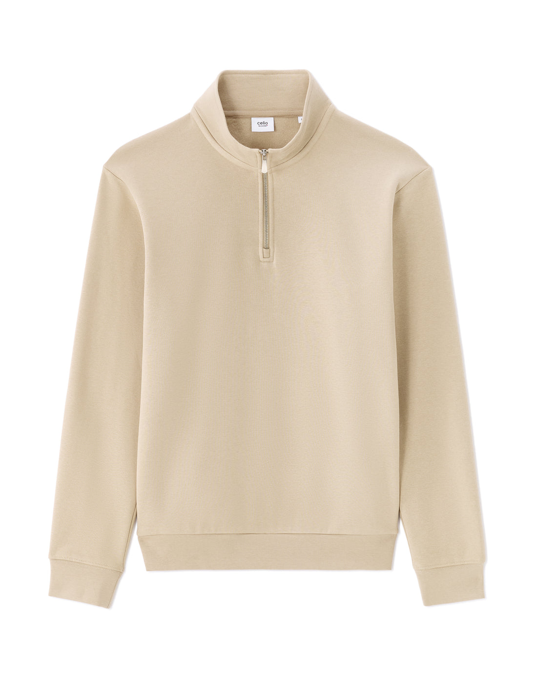 Beige Humus Sweater - Celio Lebanon