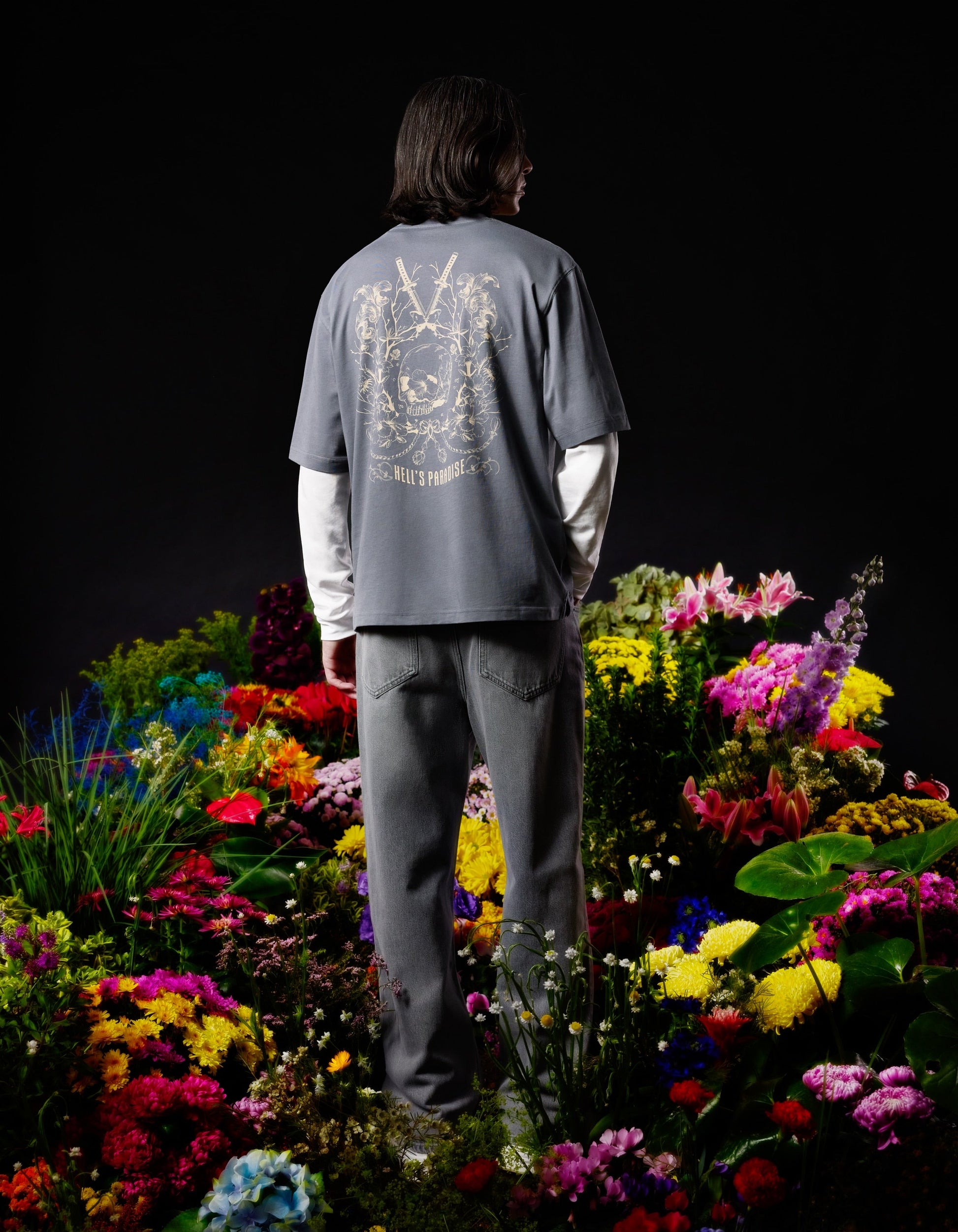 Hell's Paradise - Grey T-shirt Celio