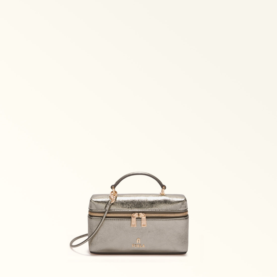 Furla Camelia Micro Crossbody Bag In Leather