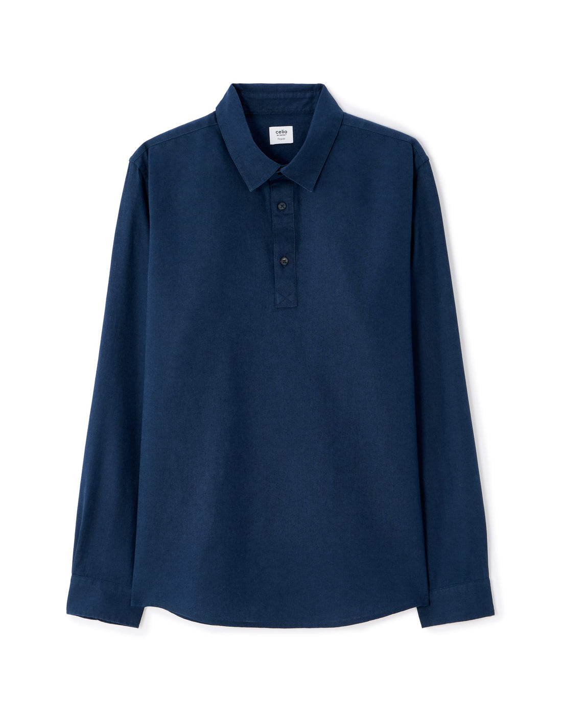 navy Long sleeves Shirt
