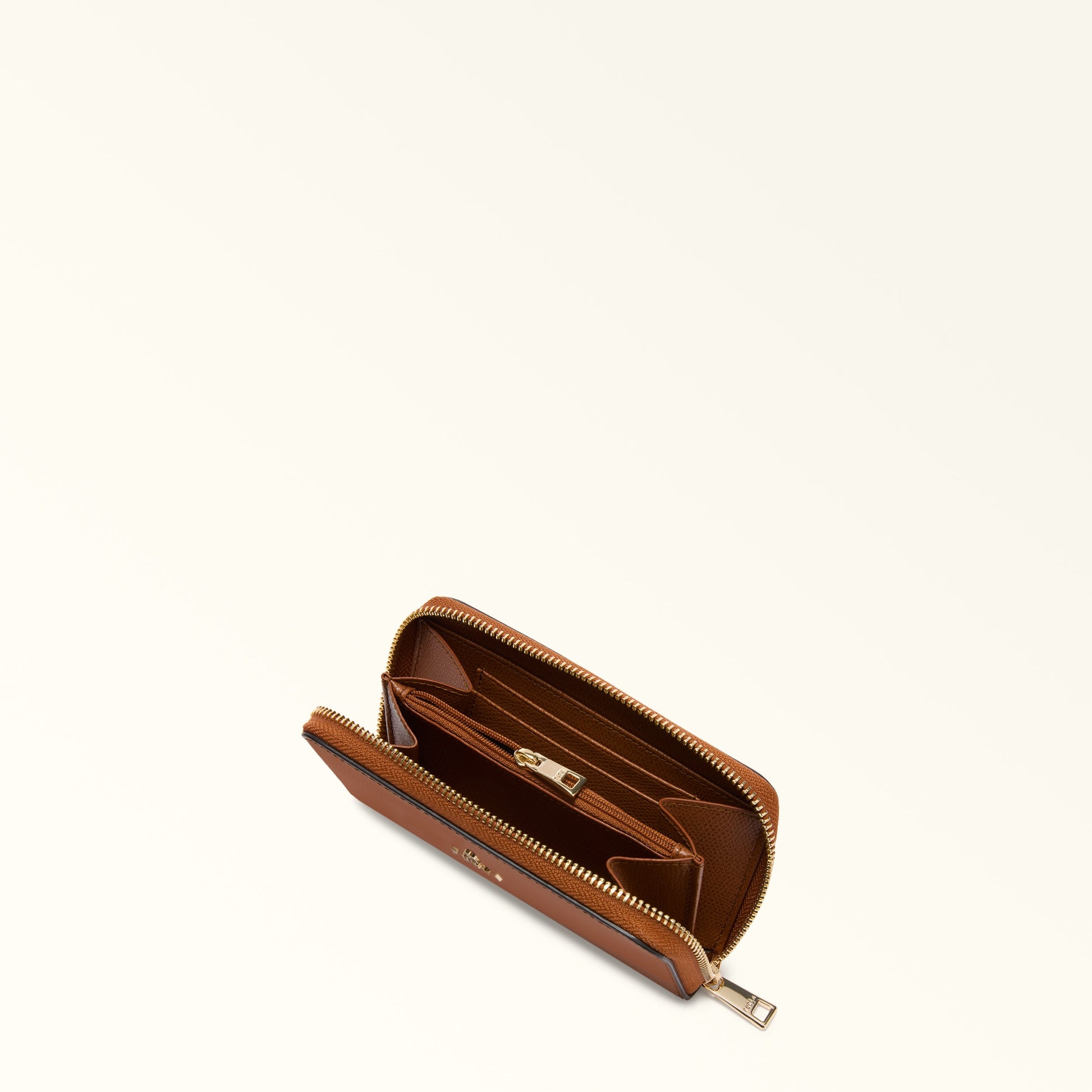 Furla Camelia M Zip Around Slim in Brown - Wallets 