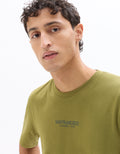Celio Cotton Short Sleeves Tshirt - Green