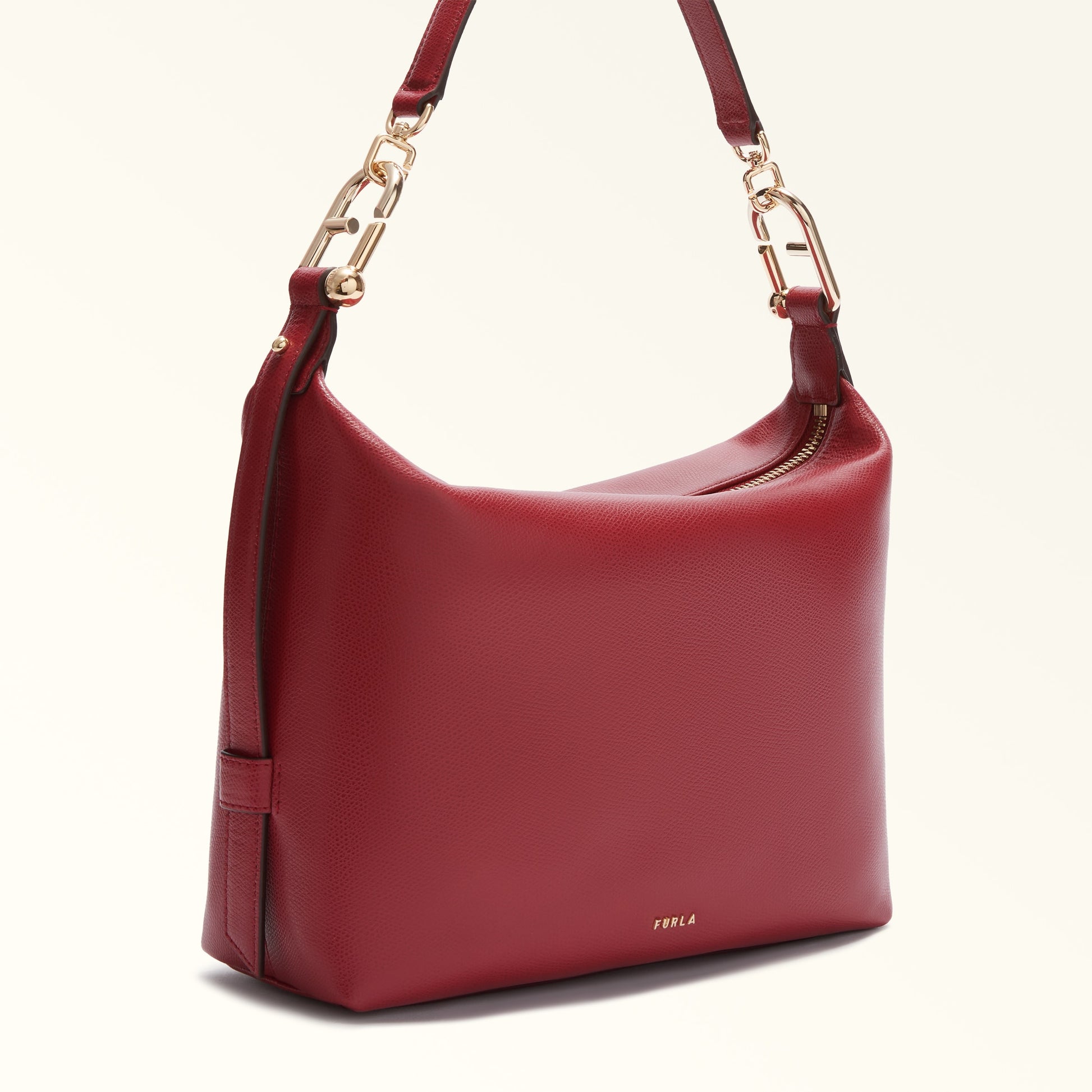 Furla Tonie M Hobo Bag In Leather