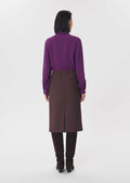 Jackson skirt in brown by Tara Jarmon