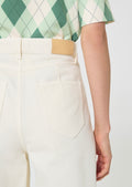jeans in white lightweight denim