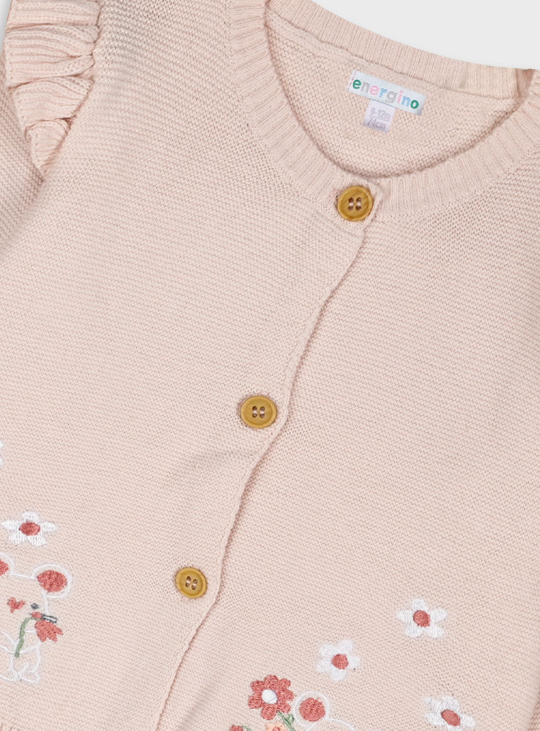  Pink Infant'S Cardigan For Girl