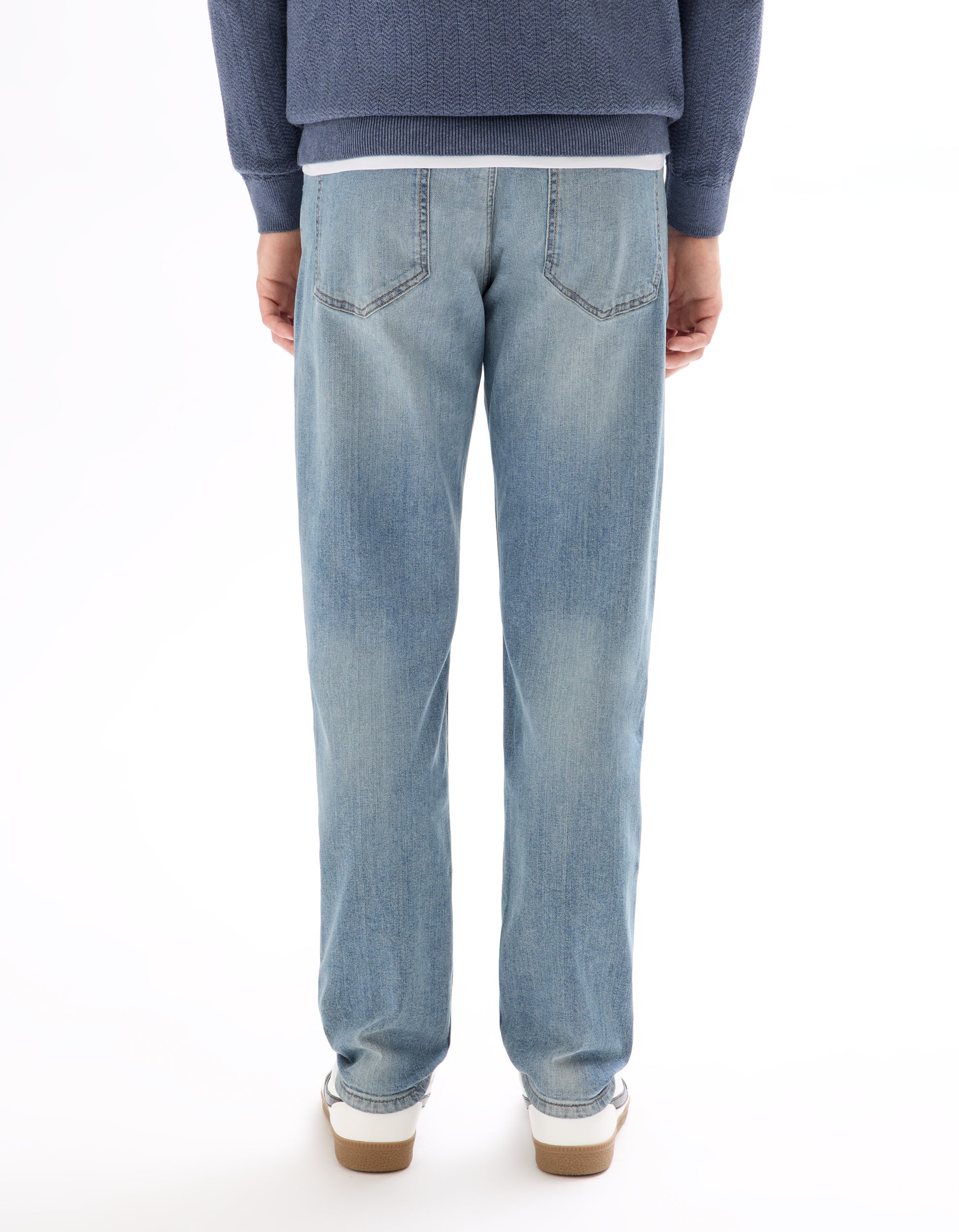 Bleached H25 Jeans 1 Length - Celio Lebanon