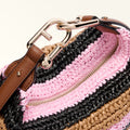 Furla Tonie Mini Hobo in Brown - Bags 