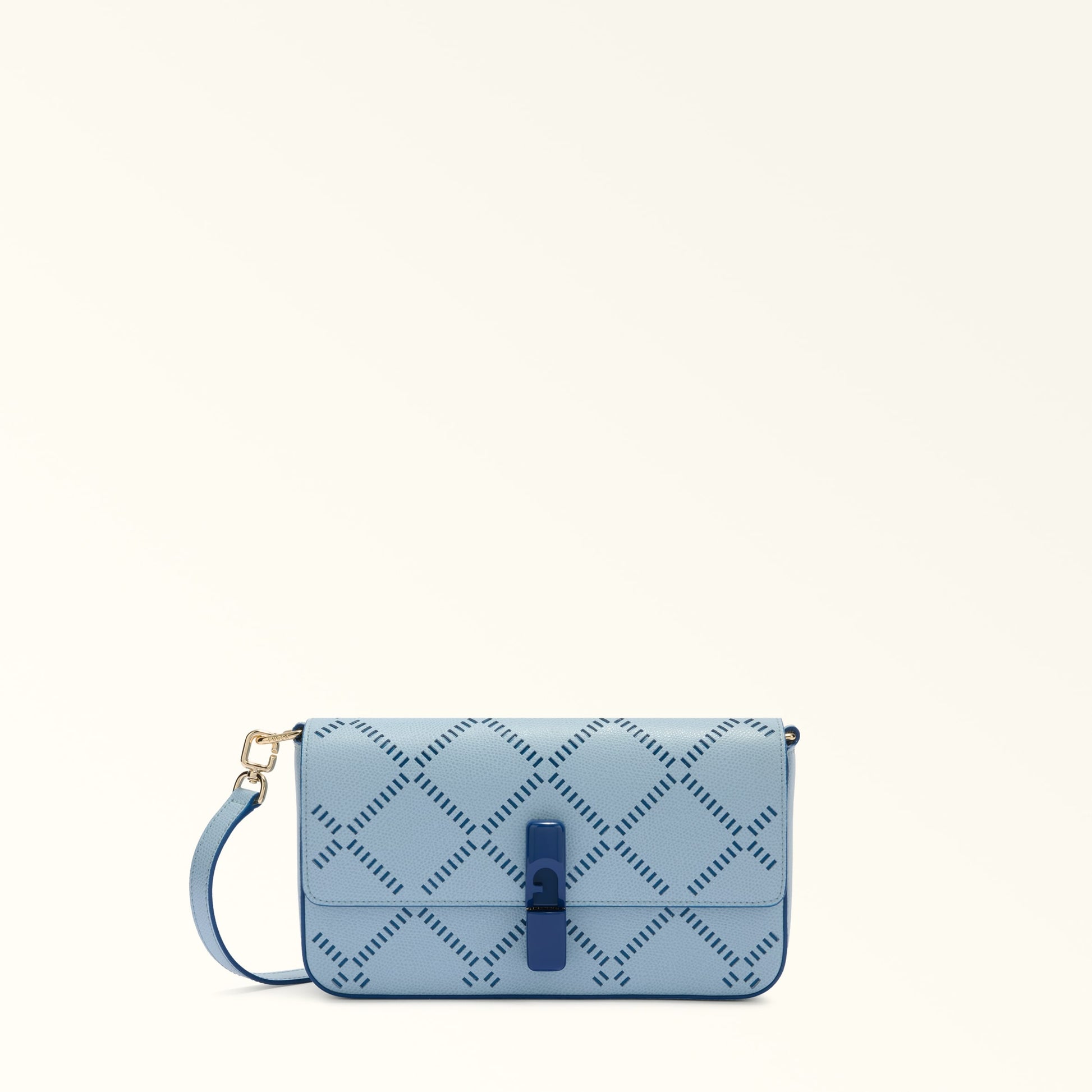 Furla Iride S Crossbody in Blue - Bags 
