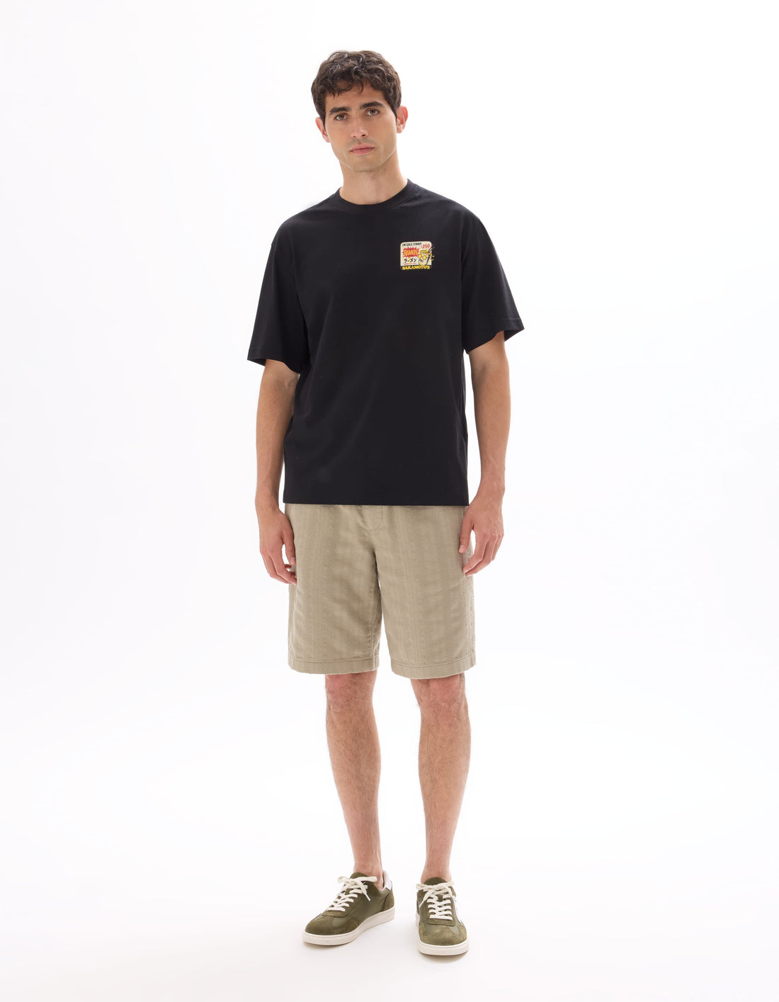 black tee shirt