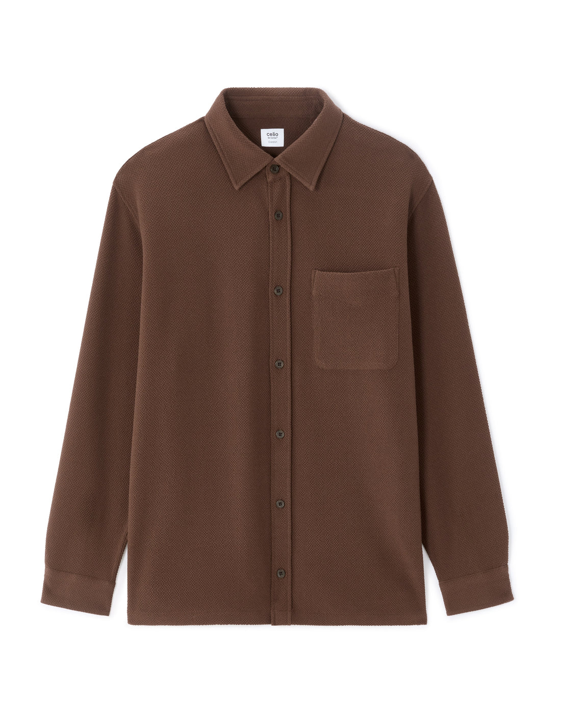 Brown Overshirt for Men
