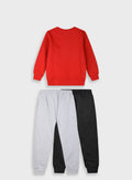 Black Tracksuit 3Pcs.(Blouse,Trousers) for Boys