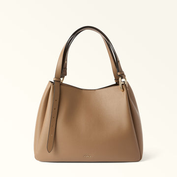 Furla Nuvola L Tote in Brown - Bags 