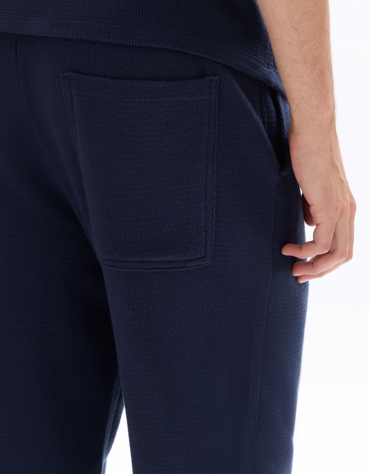 Celio Cotton Pants - Navy