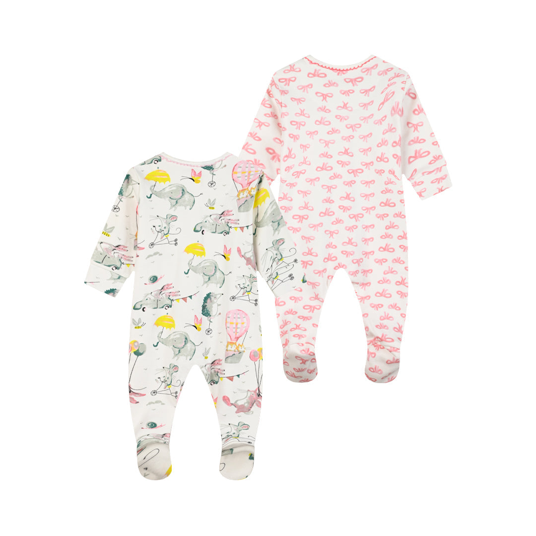 2 PCS INFANT'S SET OF ROMPERS Energiers