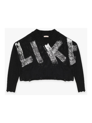black sweater SWEATER KHABBAZ
