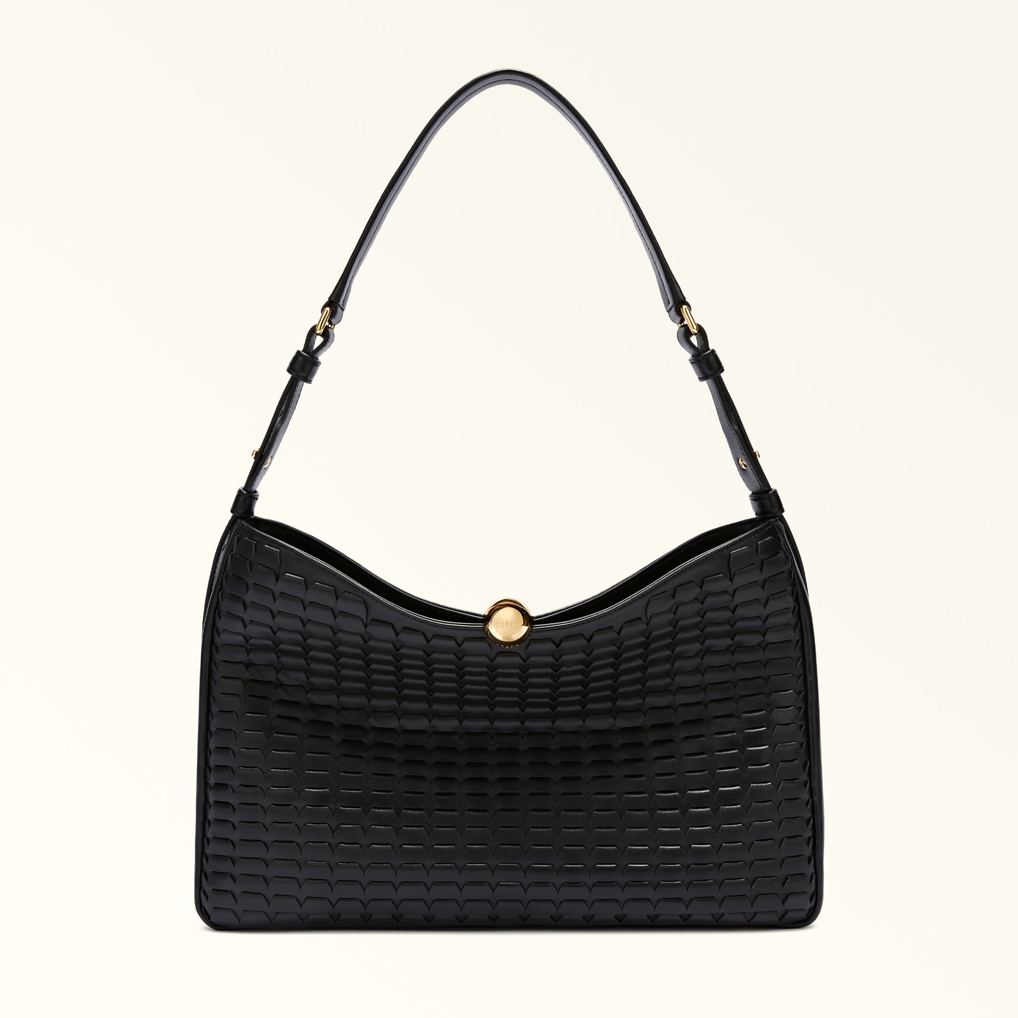 Shoulder Bag F5S-Furla Sfera Soft Nero