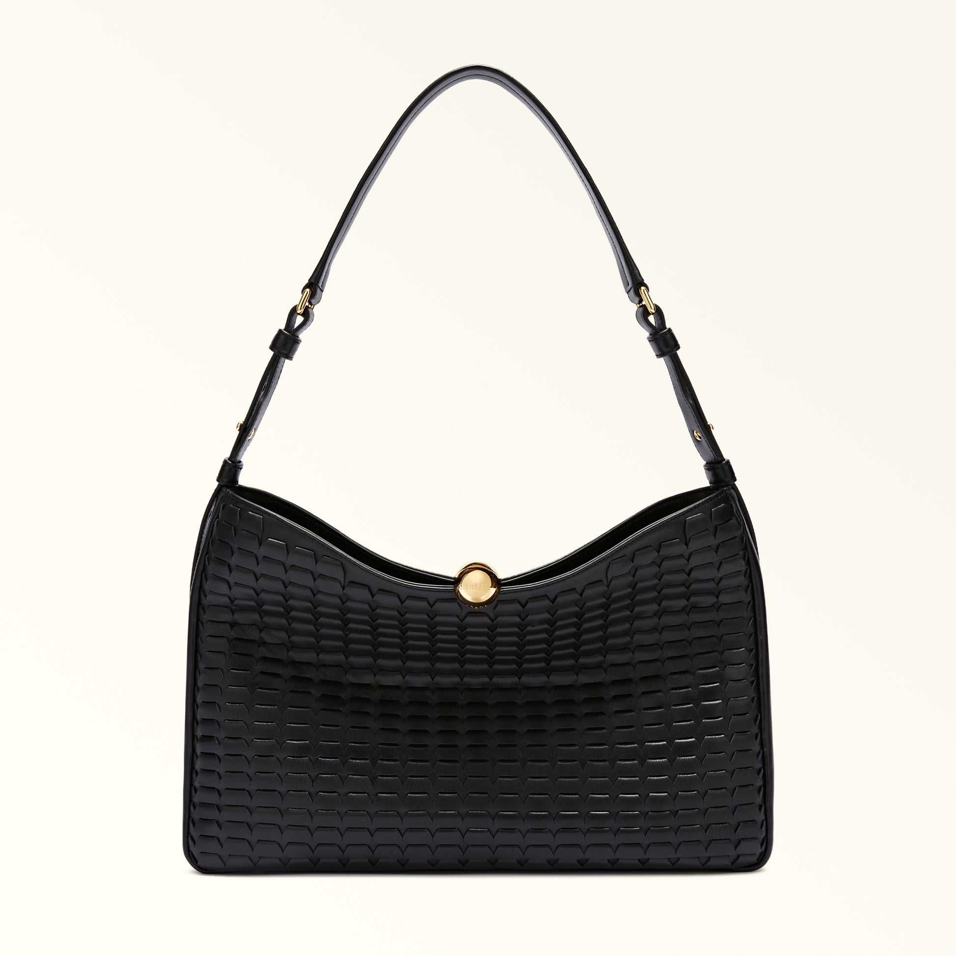 Shoulder Bag F5S-Furla Sfera Soft Nero
