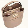 Furla Amelia Mini Bucket Bag in White - Bags 