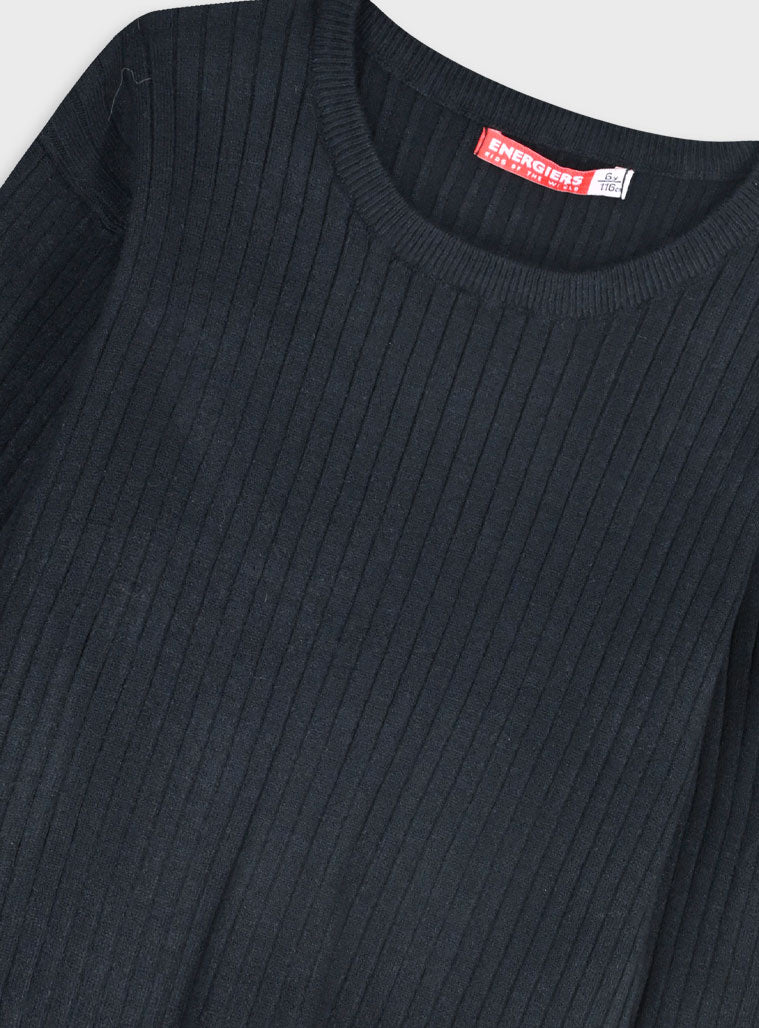 Children's Black Set Blouse For Girl